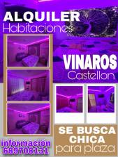 PLAZA DISPONIBLE EN VINAROS RESERVA TU PLAZA O ALQUILA LA HABITACION