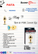WPP: 950319453--CONSOLADOR METAL GEMA AZUL DORADO-SEXSHOP69-PAITA