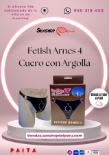 SEXSHOP69-- WPP: 950319453-- ARNES 4 CUERO CON ARGOLLA