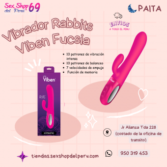 SEXSHOP69...WPP: 950319453--VIBRADOR FUCSI VIBEN... PAITA