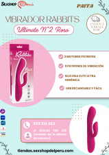 SEXSHOP69--PAITA -- VIBRADOR RABBITS ULTIMATE ROSA N°2