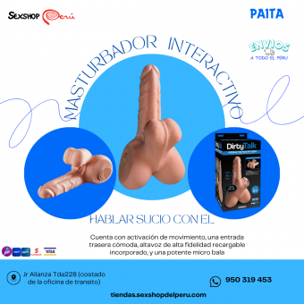 SEXSHOP69--WPP: 950319453-MASTURBADOR INTERACTIVO -- PAITA