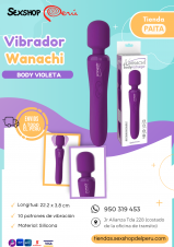 SEXSHOP69.. WPP: 950319453-- VIBRADOR BODY VIOETA