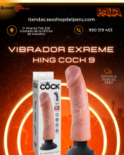 SEXSHOP69..WPP: 950319453-- VIBRADOR KING COCK EXTREME-- PAITA
