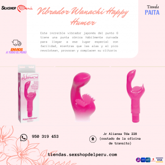 SEXSHOP69.. WPP: 950319453-- VIBRADOR WANACHO HAPPY HUMER--PAITA
