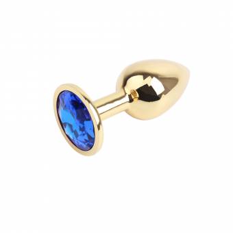 SEXSHOP69..WPP: 950319453-- PLUG DE META AZUL DORADO--PAITA