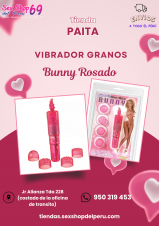 SEXSHOP69---PAITA---VIBRADOR GRANOS BUNNY ROSADO-- WPP: 950319453