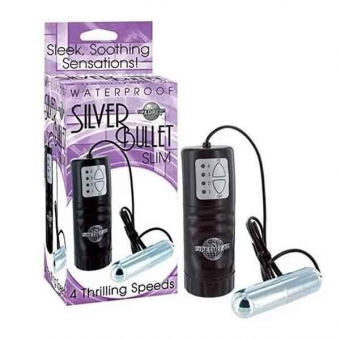 SEXSHOP69, PAITA --- VIBRADOR ANAL SILVER SLIM - WPPP: 950319453