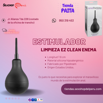 SEXSHOP69- WPP: 950319453-- ESTIMULADOR EZ ENEMA- PAITA