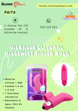SEXSHOP69- WPP: 950319453-- VIBRADOR CLITORAL FINGER ROSA--PAITA