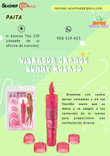 SEXSHOP69- WPP: 950319453- VIBRADOR GRANOS BUNNY - PAITA