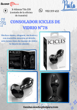 SEXSHOP69- WPP: 950319453-- CONSOLADOR ICICLES  78-- PAITA