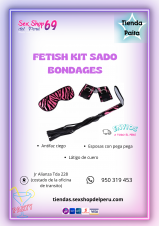 SEXSHOP69..WPP: 950319453-- KIT DE TRES PZ SADO BONDAGE--PAITA