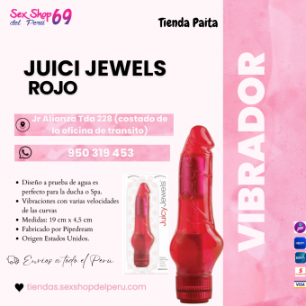 SEXSHOP69..WPP: 950319453- PAITA .. ROJO... VIBRADOR ..