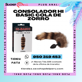 SEXSHOP69..WPP: 950319453-- PAITA -- PLUG... COLA DE ZORRO