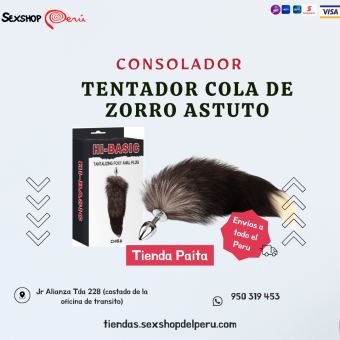 SESXSHOP69..WPP:950319453-- PLUG ZORRO ASTUTO-- PAITA