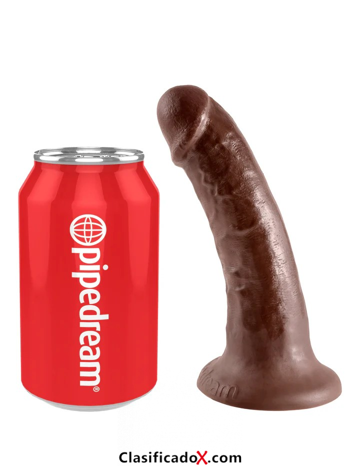 SEXSHOP69..WPP: 950319453--PAITA -- DILDO MARRON 6¨