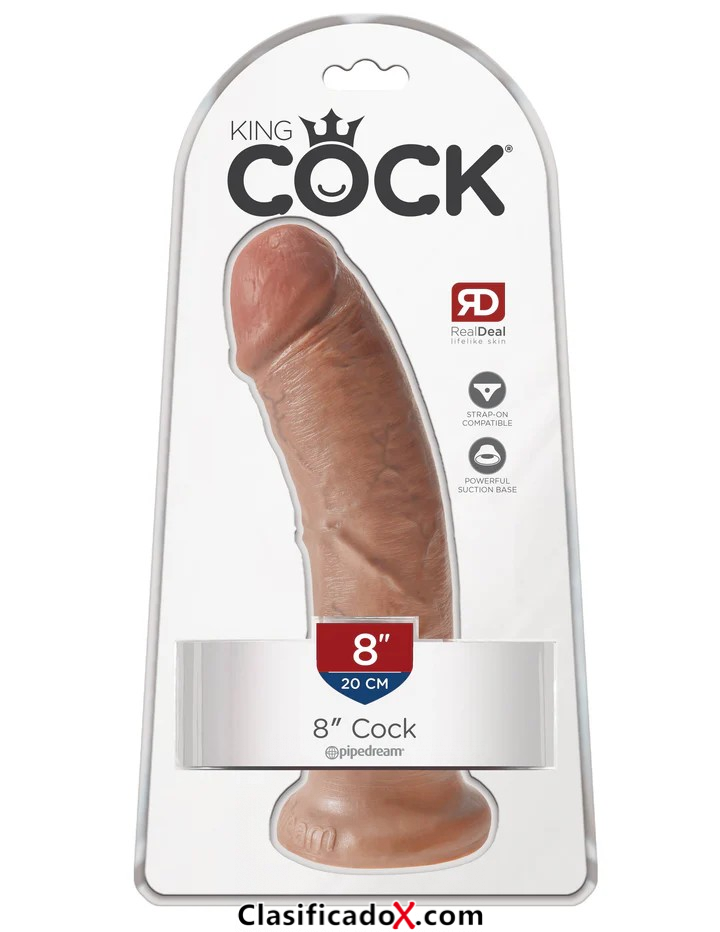SEXSHOP69..WPP: 950319453..PAITA -- CONSOLADOR .. BRONCEADO 8¨.. KING COCK