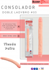 SEXSHOP69..WPP: 950319453... DILDO DOBLE LADYBRO 3----PAITA