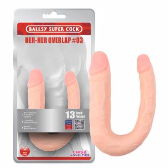 SEXSHOP69..WPP: 9560319453--PAITA ... DILDO DOBLEHER OVERLAP 03