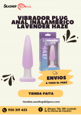 SEXSHOP69..WPP: 950319453..PAITA-- VIBRADOR -- PLUG ANAL