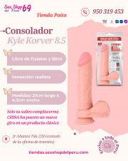 SEXSHOP´69..WPP: 950319453--PAITA -- CONSOLADOR 8.5 KYLER