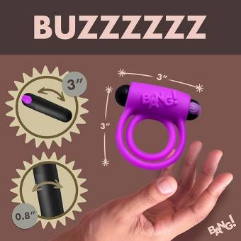ANILLO VIBRADOR  COLOR ROSA