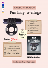 SEXSHOP69..WPP: 950319453..PAITA .. FANTASY VIBRADOR --- C RING