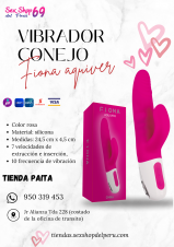 SEXSHOP69..WPP: 950319453-PAITA --- FIONA FUCSIA O LILA .. VIBRADOR