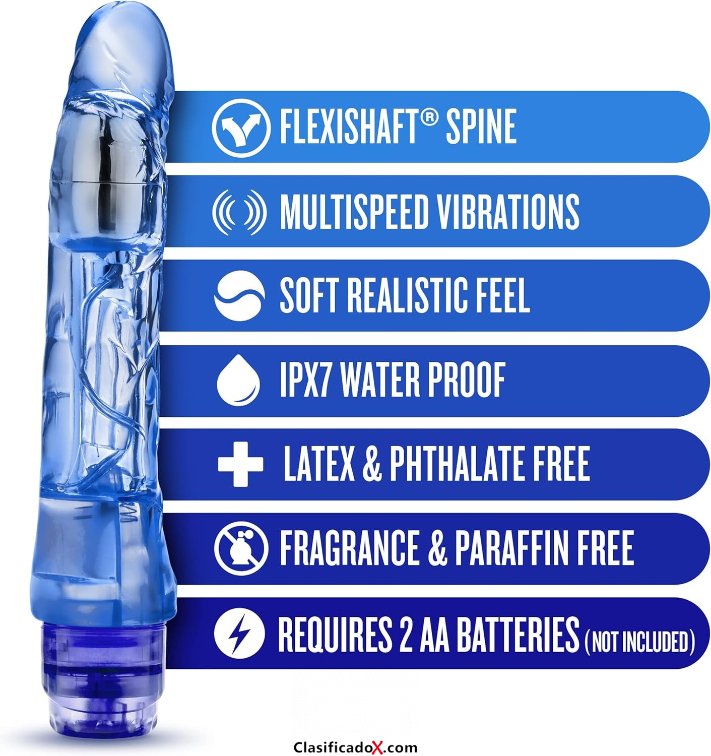 SEXSHOP69..WPP: 950319453--PAITA -- NATURALLY - AZUL--LARGO