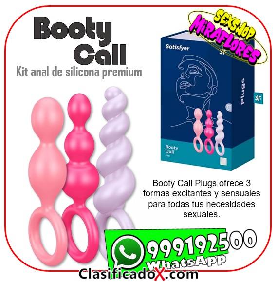 SATISFYER KIT DE PLUG ANAL - SEXSHOP MIRAFLORES