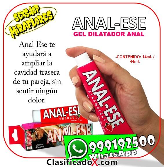 ANAL ESE - GEL DILATADOR ANAL - SEXSHOP MIRAFLORES
