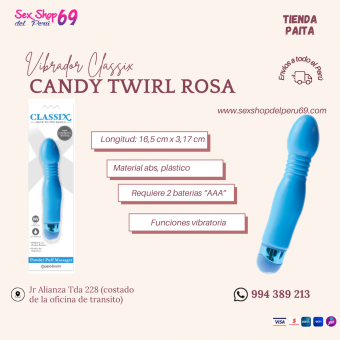 SEXSHOP69..WPP: 950319453...PAITA -- MASAJEADOR BLUE.... VIBRADOR CLASSIX