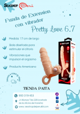 SEXSHOP69---FUNDA EXTENSION.. 6.7 .. PRETTY .. WPP-: 950319453-PAITA -- EXTENSION