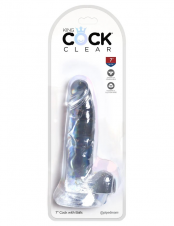 CONSOLADOR KING COCK CLEAR 7 CON TESTICULOS...Jr ALIANZA TND 228 ( COSTADO OFICINA DE TRANSITO) PAITA--WPP:950319453