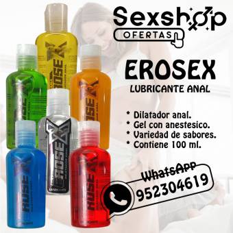 LUBRICANTE DILATADOR EROSEX - SEXSHOP OFERTAS MIRAFLORES