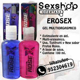 LUBRICANTE MULTIORGASMICO EROSEX - SEXSHOP OFERTAS LINCE