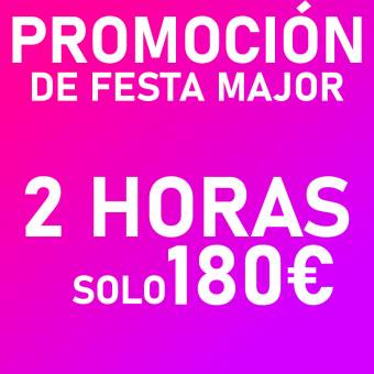 PROMOCIÓN ESPECIAL FESTA MAJOR MANRESA
