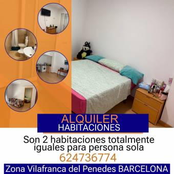 ALQUILER DE HABITACIONES EN VILAFRANCA DEL PENDES