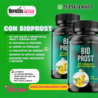 BIOPROST - Complemento alimenticio que favorece la función de la próstata