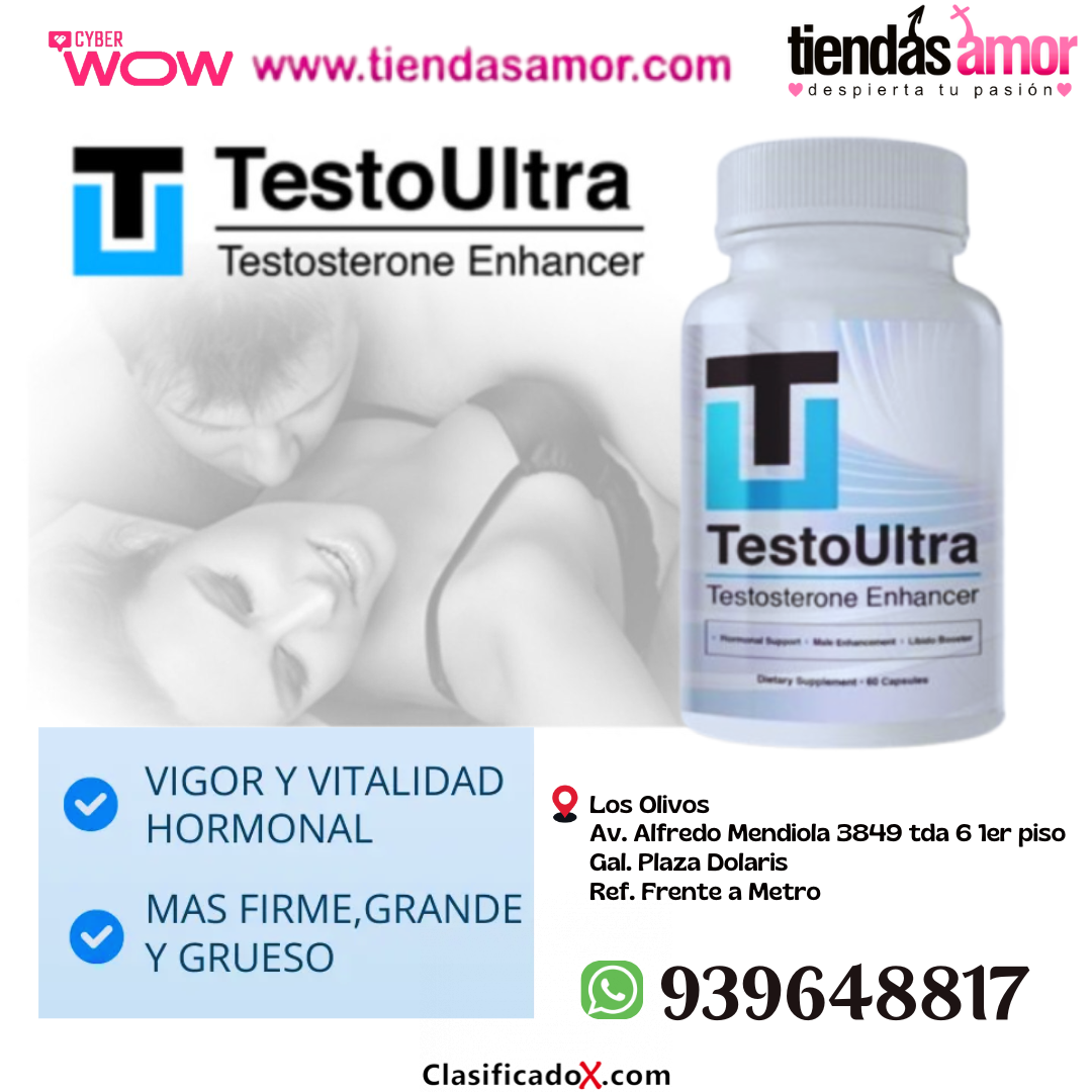 TESTO ULTRA TRATAMIENTO MASCULINO