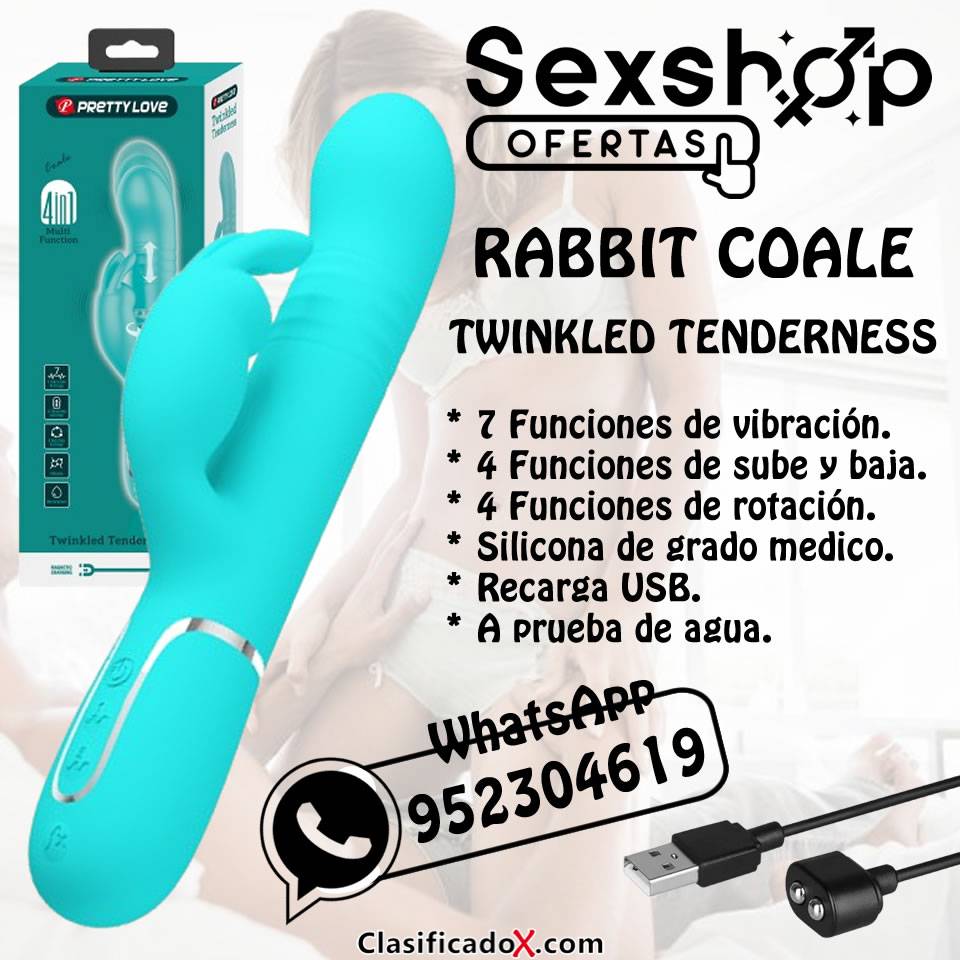 Vibradores Rabbit Doble estimulacion - juguetes sexuales - Sexshop Ofertas