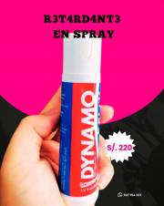 SEXSHOP-DYNAMO R3T4RDANTE  EN SPRAY