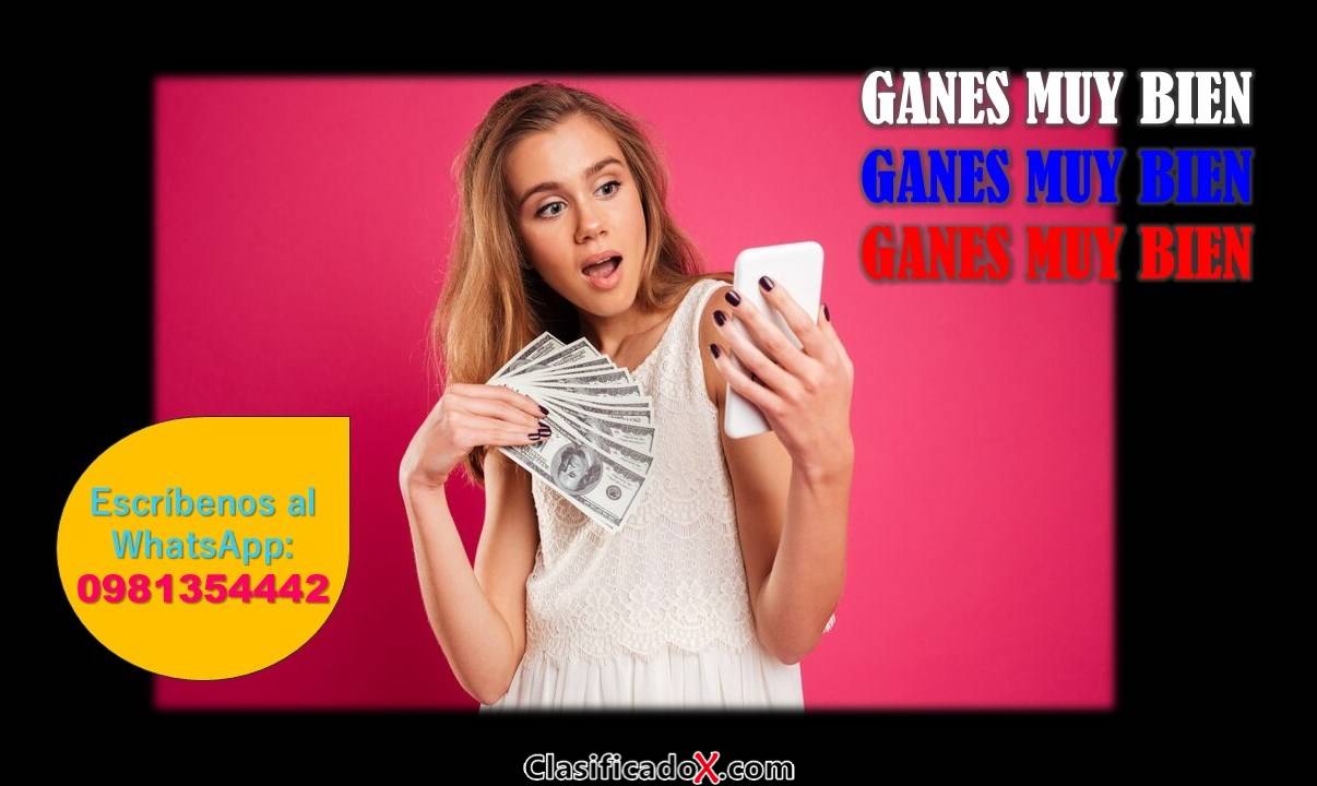 JOVEN BONITA MEJORE SU ECONOMÍA EN SUS HORAS LIBRES