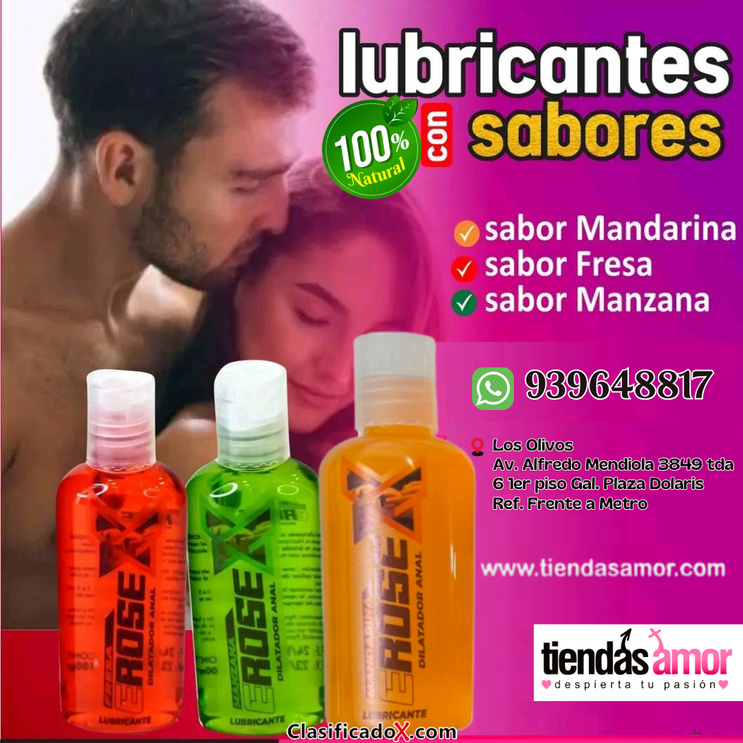 LUBRICA CON SABORES