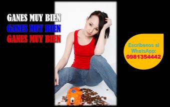 SI ERES BONITA ACÁ TE AYUDAMOS A GANAR BIEN