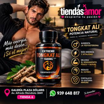 Tongkat Ali Extrema Potencia - SEXSHOP LOS OLIVOS