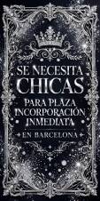 SE NECESITAN CHICAS PARA PLAZA
