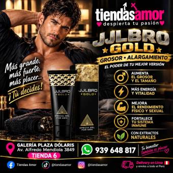 JJLBRO GOLD Gel 100 Original es la manera más confiable