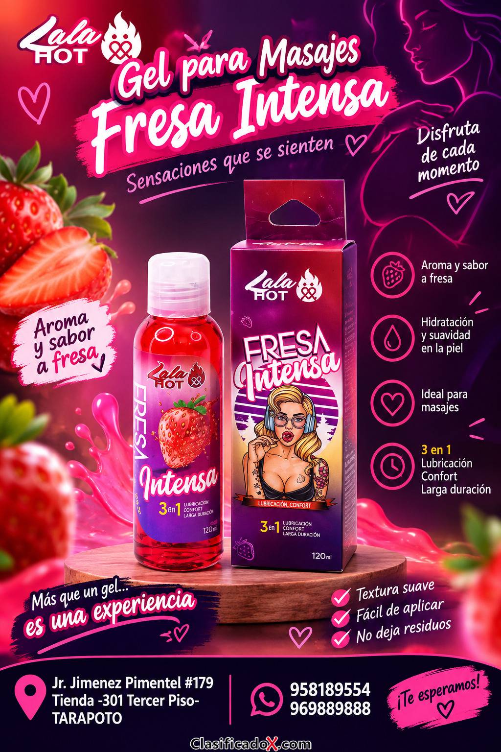LOS MEJORES LUBRICANTES Y MASAJEADORES PARA TI EN SAN MARTIN